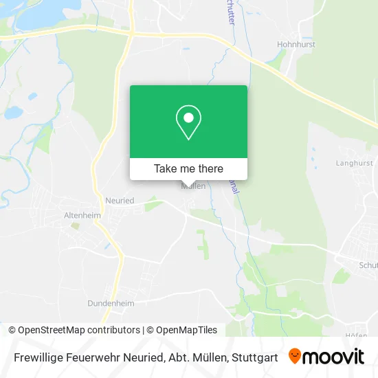 Карта Frewillige Feuerwehr Neuried, Abt. Müllen
