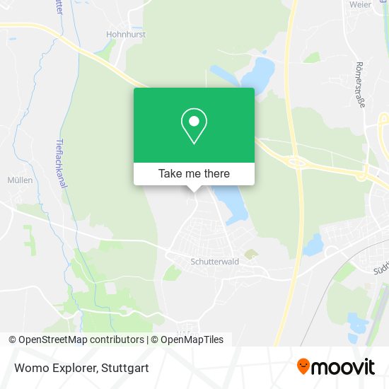 Womo Explorer map