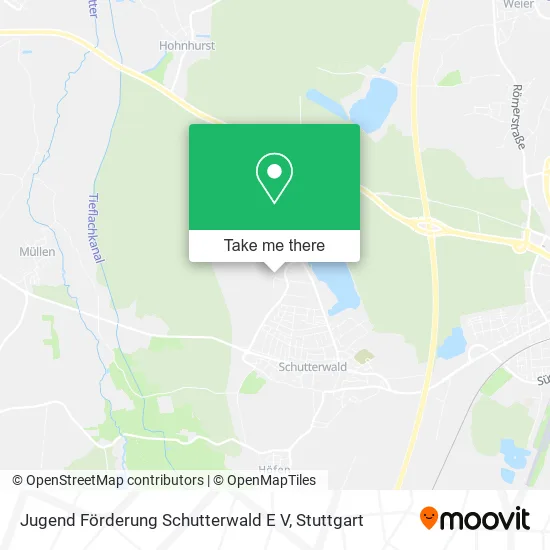 Карта Jugend Förderung Schutterwald E V