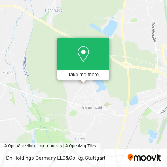 Карта Dh Holdings Germany LLC&Co.Kg