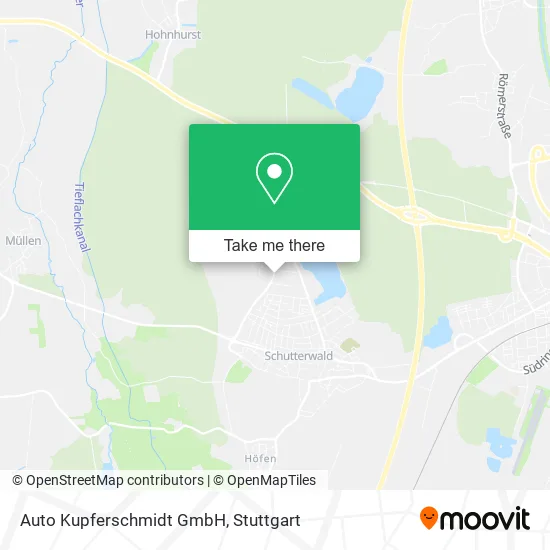 Карта Auto Kupferschmidt GmbH