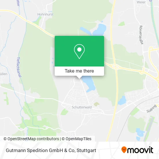Карта Gutmann Spedition GmbH & Co