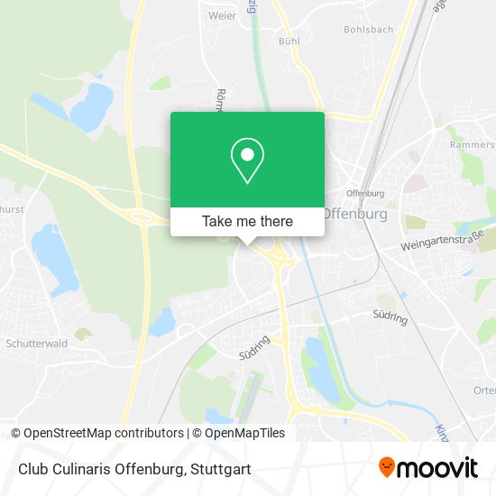 Карта Club Culinaris Offenburg