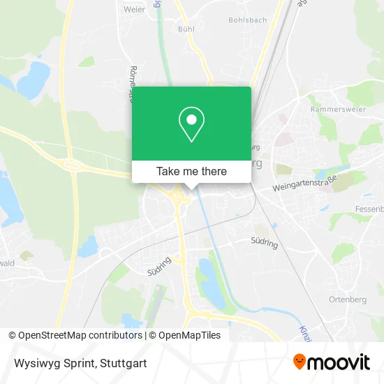 Карта Wysiwyg Sprint