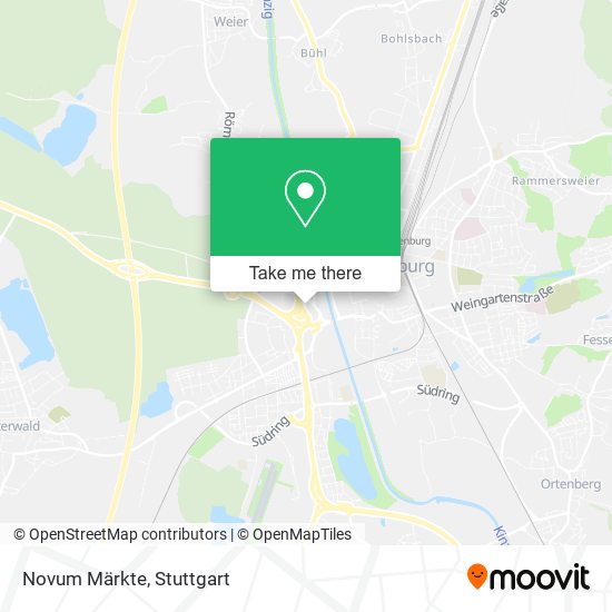 Novum Märkte map