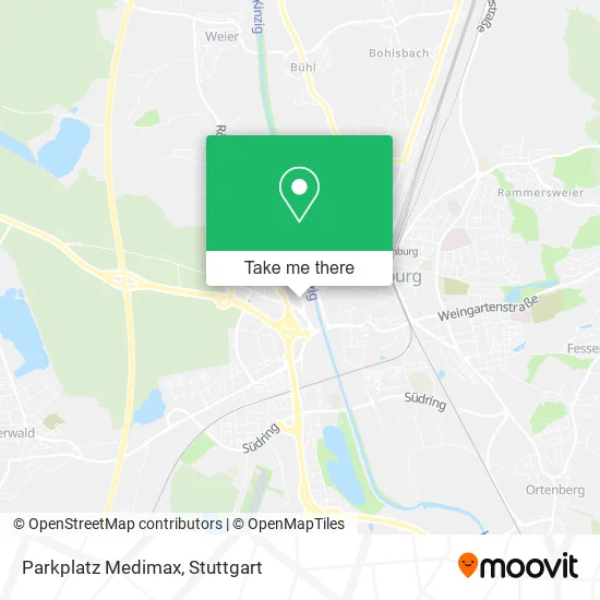 Карта Parkplatz Medimax