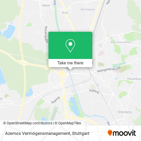 Azemos Vermögensmanagement map