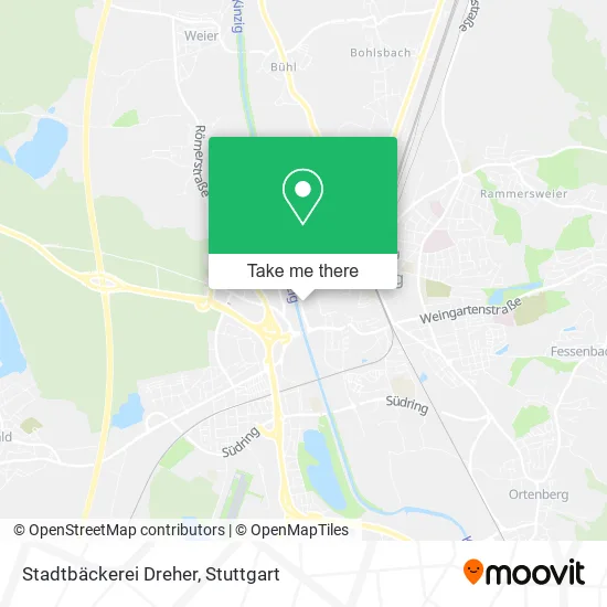 Карта Stadtbäckerei Dreher