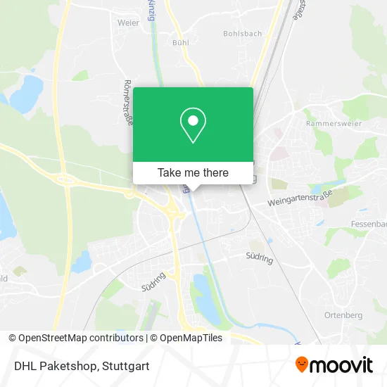 Карта DHL Paketshop