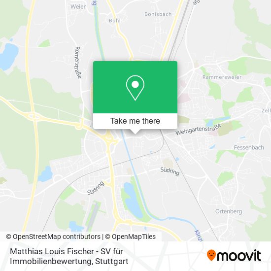 Matthias Louis Fischer - SV für Immobilienbewertung map