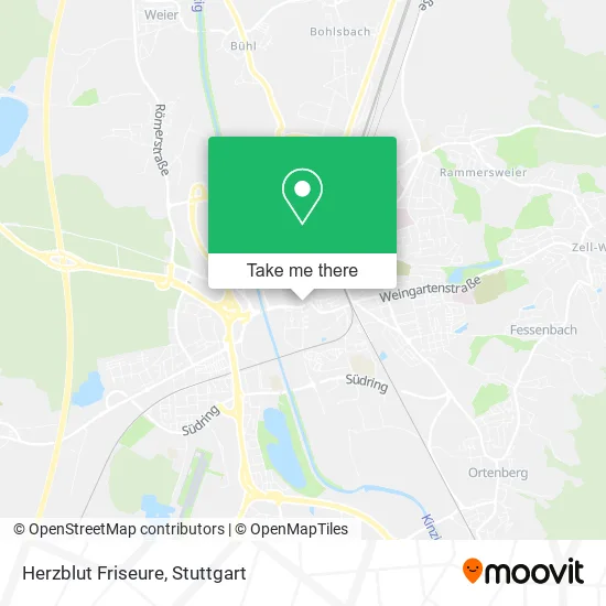 Карта Herzblut Friseure