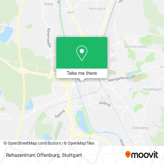 Карта Rehazentrum Offenburg