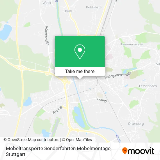 Карта Möbeltransporte Sonderfahrten Möbelmontage
