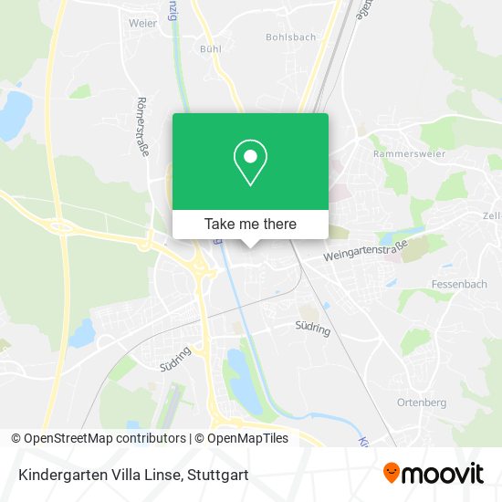 Kindergarten Villa Linse map
