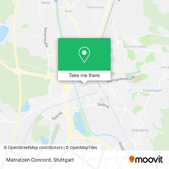 Matratzen Concord map