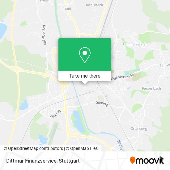 Dittmar Finanzservice map