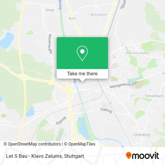 Let S Bau - Klavs Zalums map