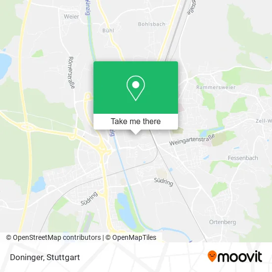 Карта Doninger