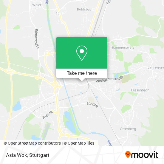 Карта Asia Wok
