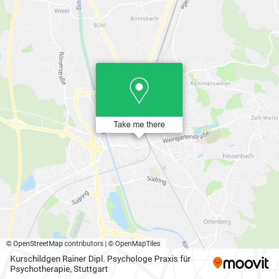 Kurschildgen Rainer Dipl. Psychologe Praxis für Psychotherapie map