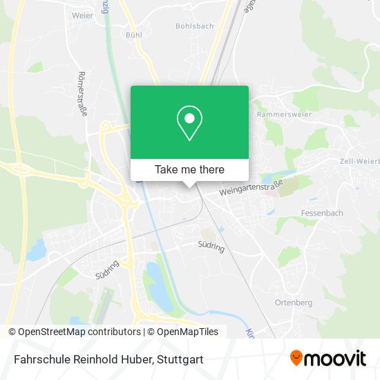 Fahrschule Reinhold Huber map