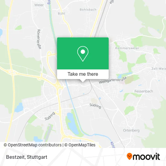 Карта Bestzeit
