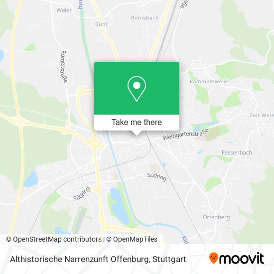 Althistorische Narrenzunft Offenburg map