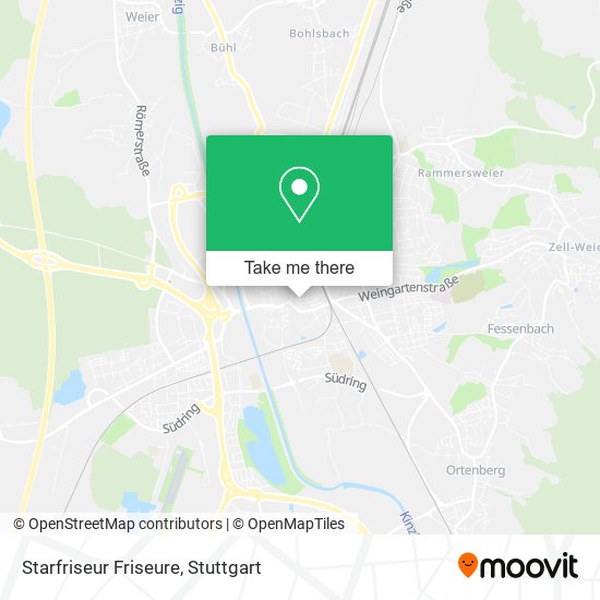 Starfriseur Friseure map