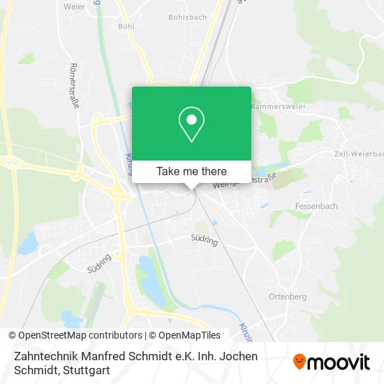 Карта Zahntechnik Manfred Schmidt e.K. Inh. Jochen Schmidt