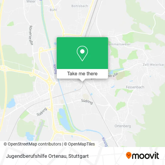Карта Jugendberufshilfe Ortenau