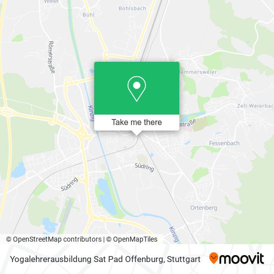 Карта Yogalehrerausbildung Sat Pad Offenburg