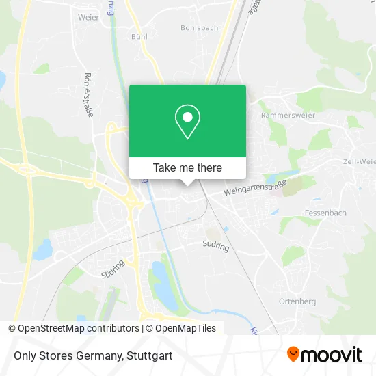 Карта Only Stores Germany