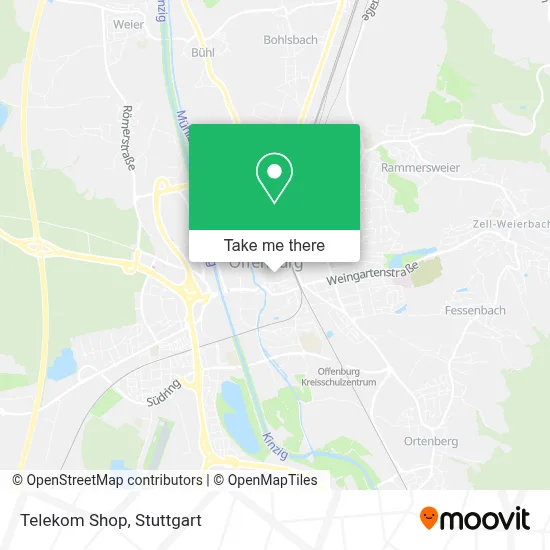 Telekom Shop map