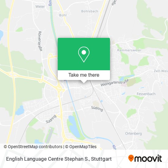 English Language Centre Stephan S. map