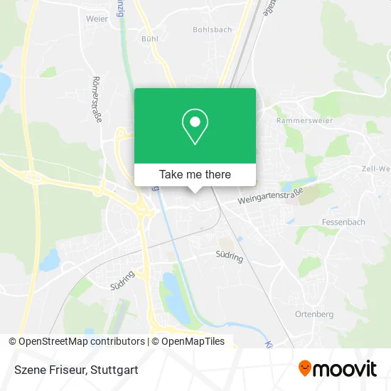 Карта Szene Friseur