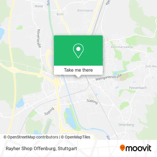 Карта Rayher Shop Offenburg
