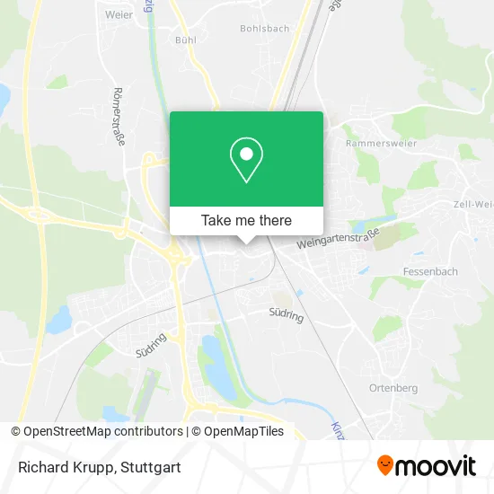 Карта Richard Krupp