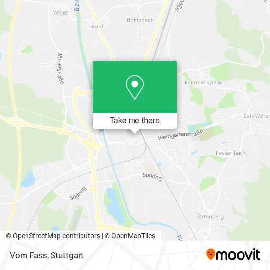 Карта Vom Fass