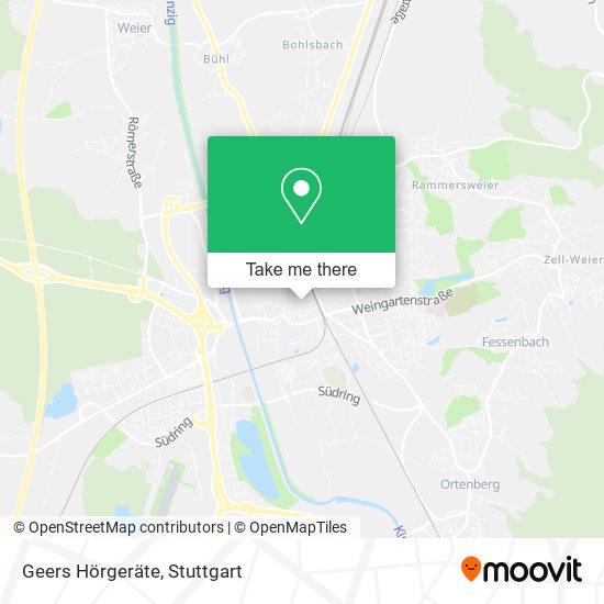 Geers Hörgeräte map