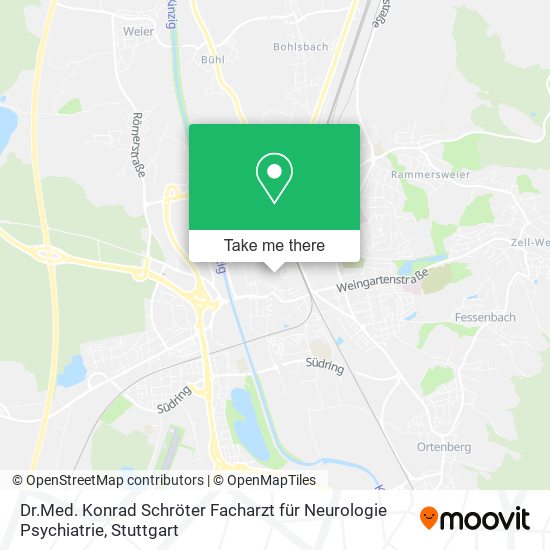 Dr.Med. Konrad Schröter Facharzt für Neurologie Psychiatrie map