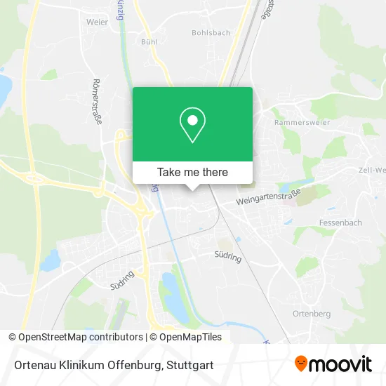 Карта Ortenau Klinikum Offenburg