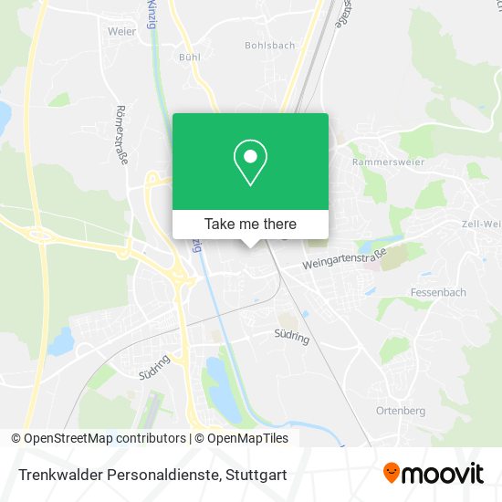 Trenkwalder Personaldienste map