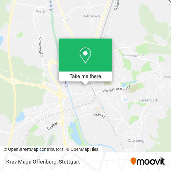 Krav Maga Offenburg map