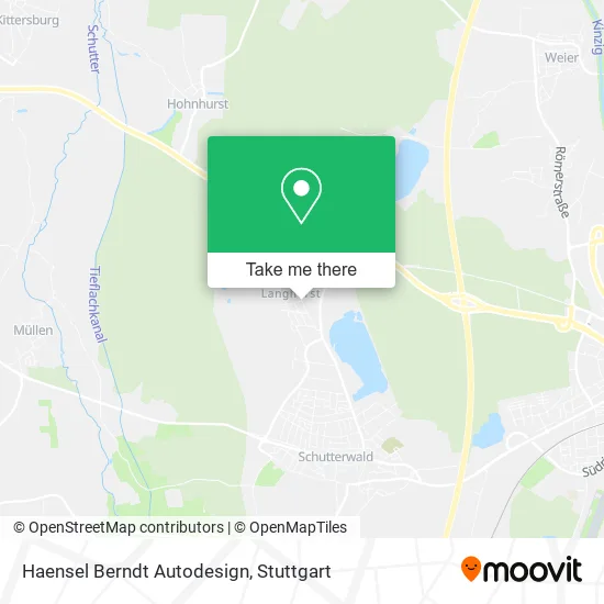 Карта Haensel Berndt Autodesign