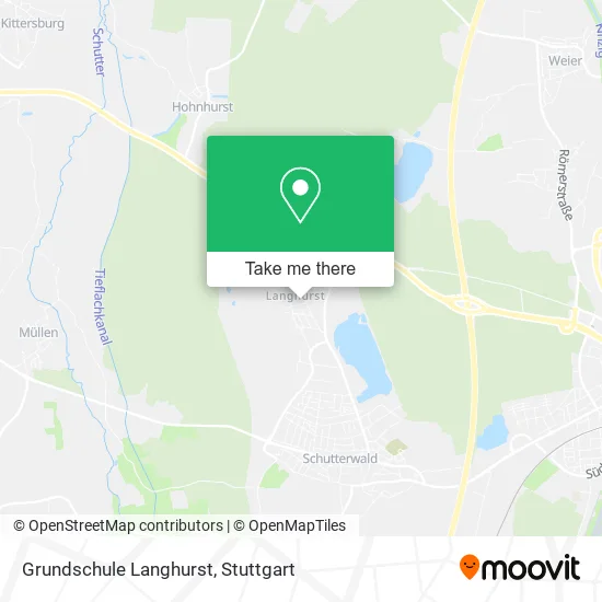 Карта Grundschule Langhurst