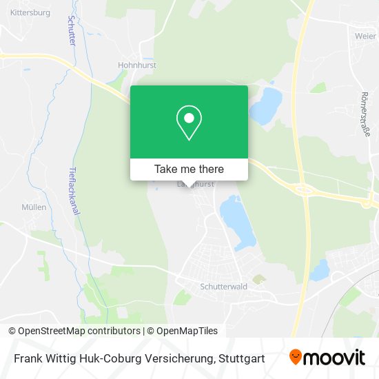 Frank Wittig Huk-Coburg Versicherung map