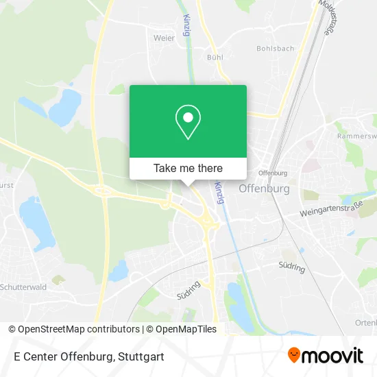 Карта E Center Offenburg