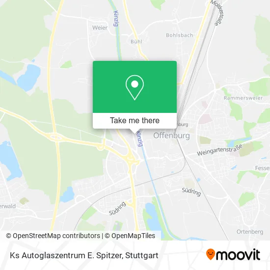 Карта Ks Autoglaszentrum E. Spitzer
