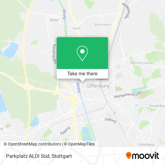 Карта Parkplatz ALDI Süd