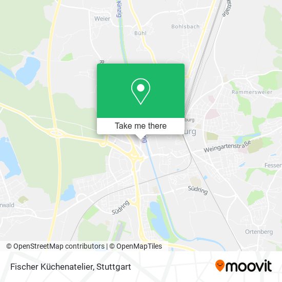 Fischer Küchenatelier map